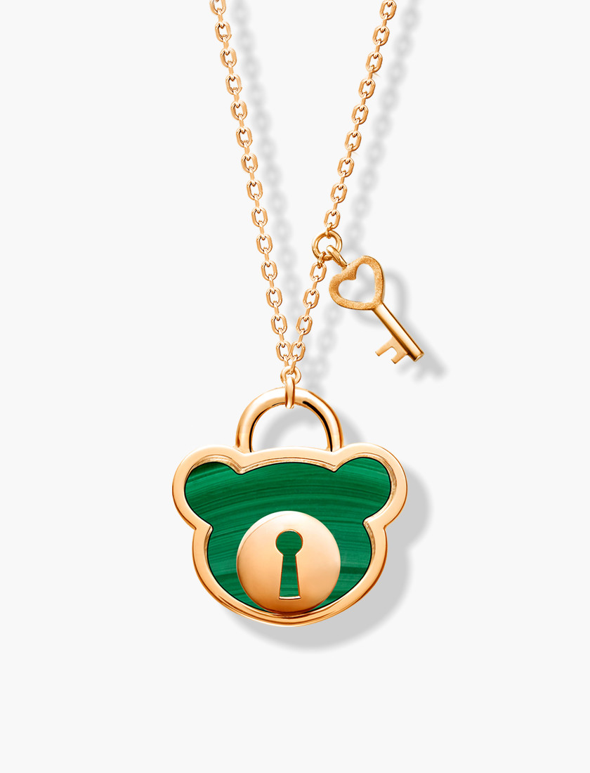 Bear of Fortune（Malachite）
